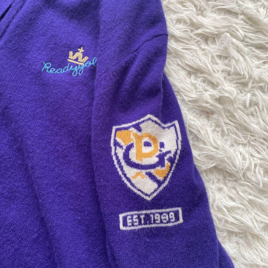 PEARLY GATES カシミヤ100% 長袖　刺繍　パーカー