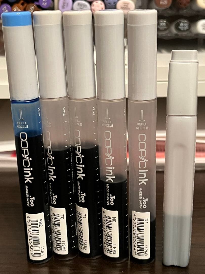 【美品＆中古品】コピック本体169本+インク11本まとめ売り