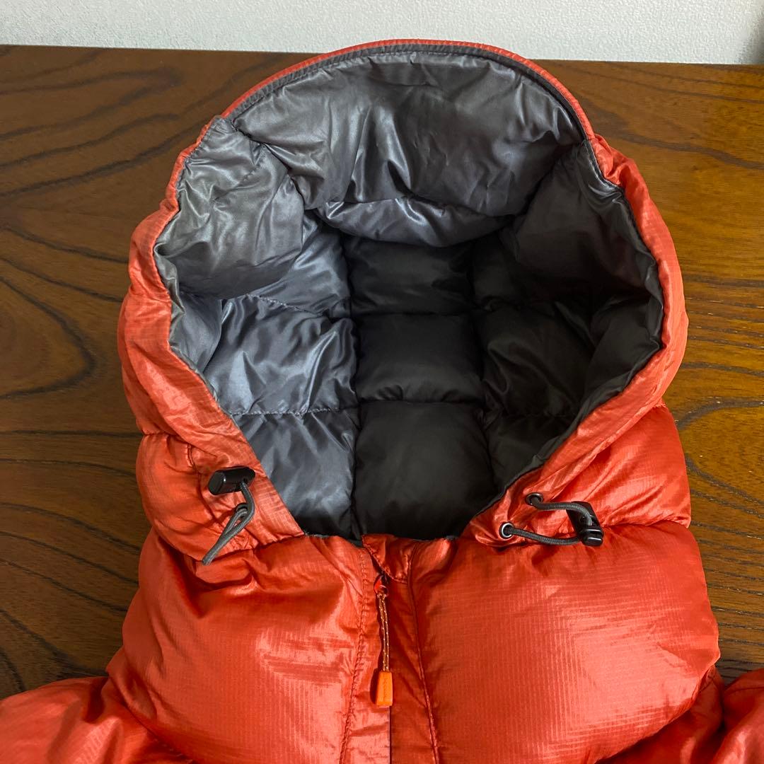 montbell ライトアルパインダウンパーカダウンジャケット廃盤モデルオレンジ
