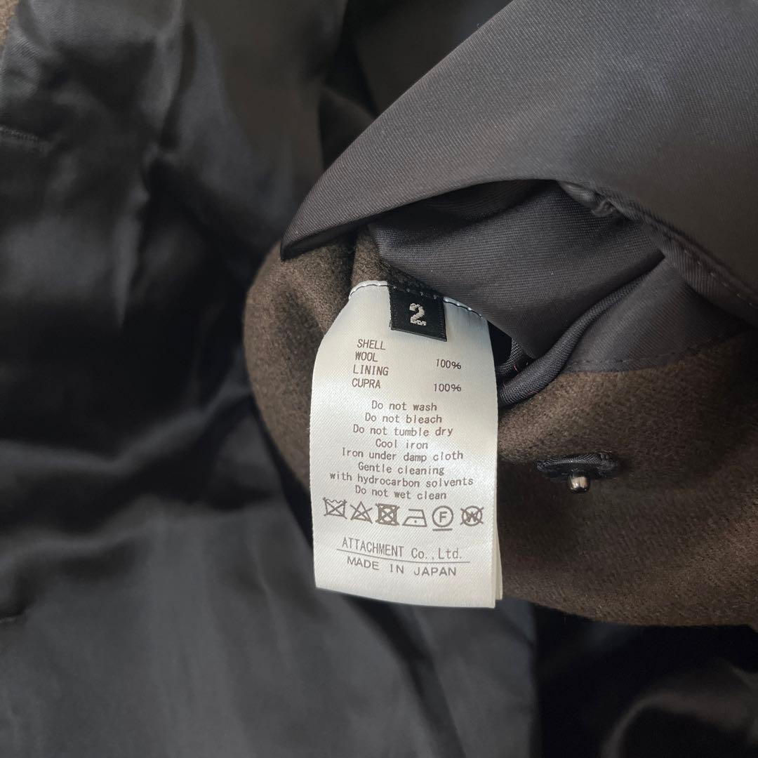 日本製ATTACHMENT⭐︎2 KAZUYUKI KUMAGAI モッズコート