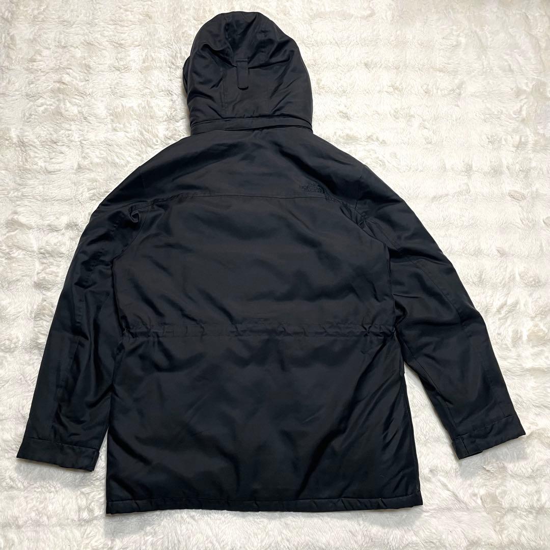 【THE NORTH FACE】マクマードシリーズ　ロゴワッペン　黒　XL 紳士