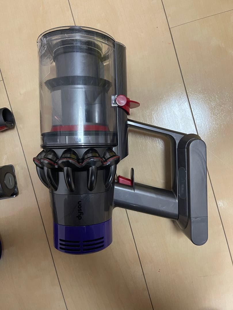【美品】ダイソン V10 SV12　純正フロアドック付エコーモード69分