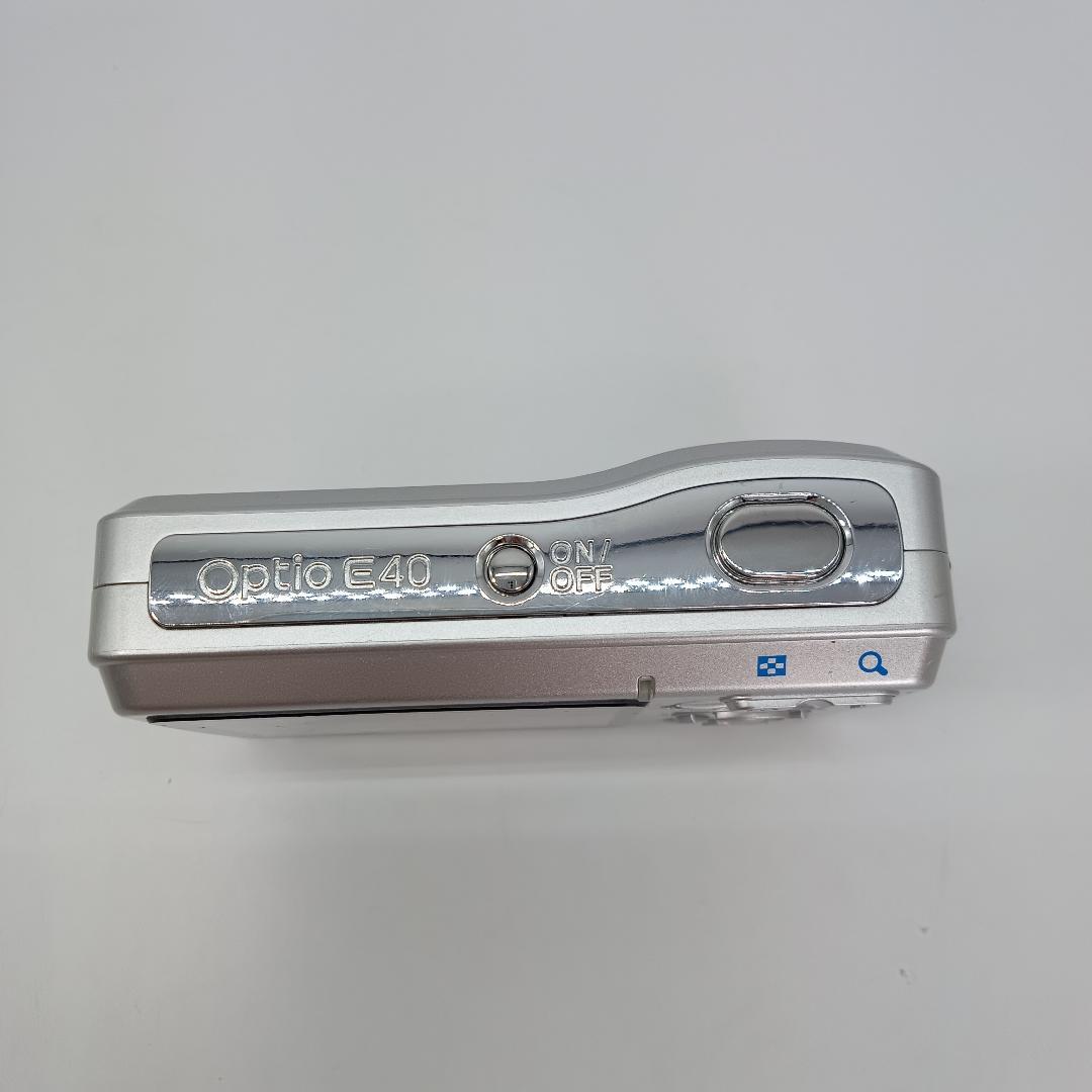 動作確認済 PENTAX Optio E40 単三電池使用 説明書付き ジャンク