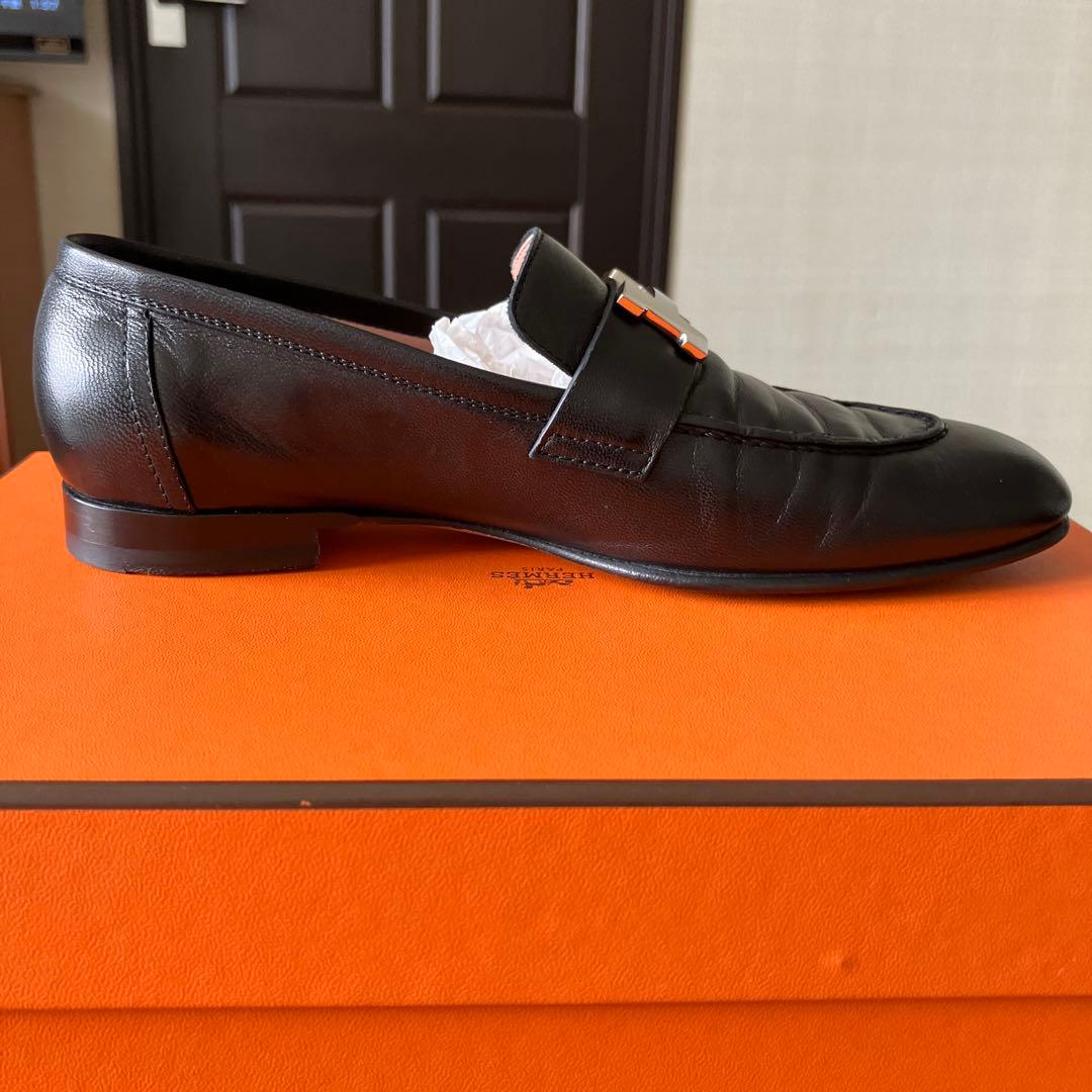 HERMES エルメス　モカシンパリ
