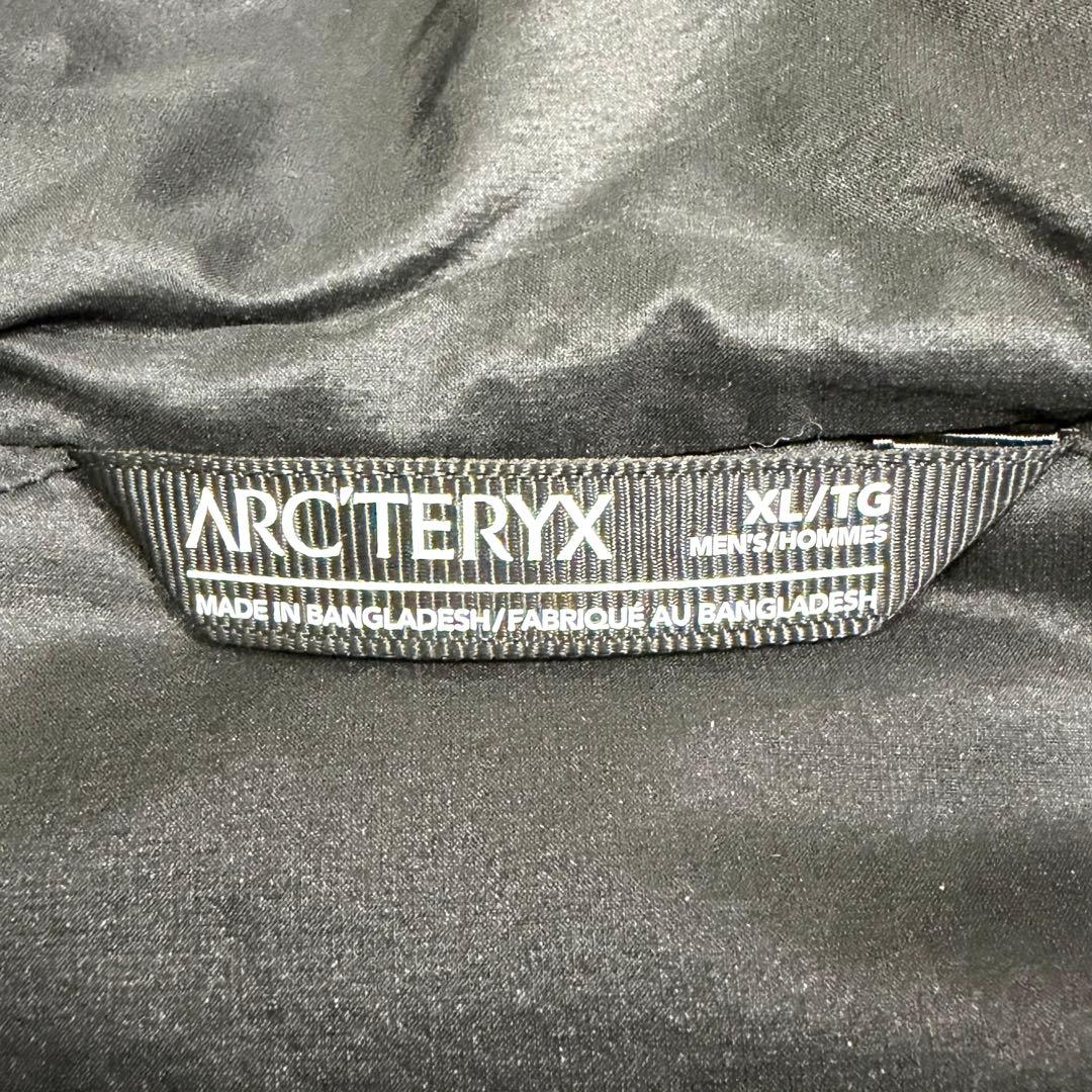 アークテリクス ATOM LT HOODY ナイロンジャケット ブラック XL