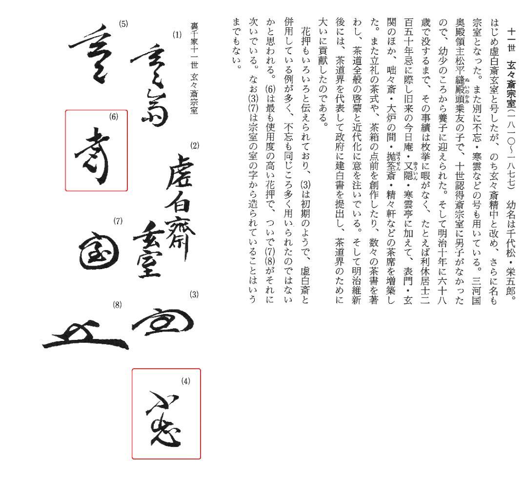 裏千家11世玄々斎宗室御書付『青磁梟形香合』