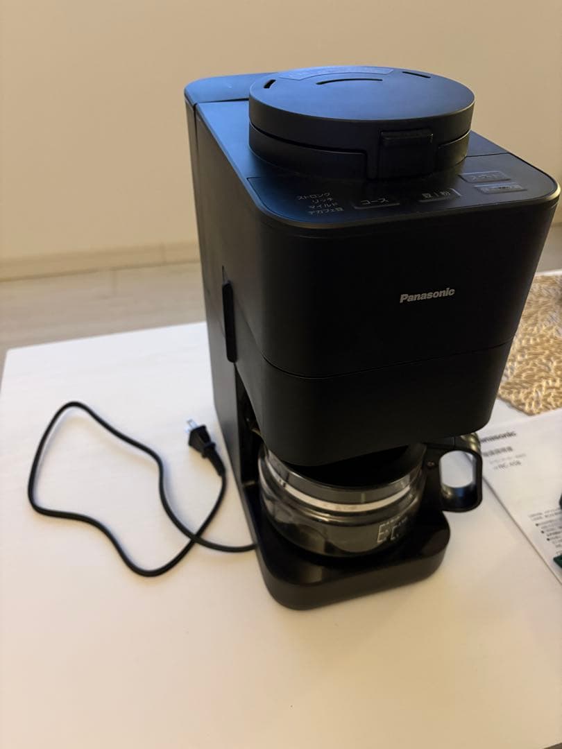 Panasonic コーヒーメーカー ブラック　2025年モデル