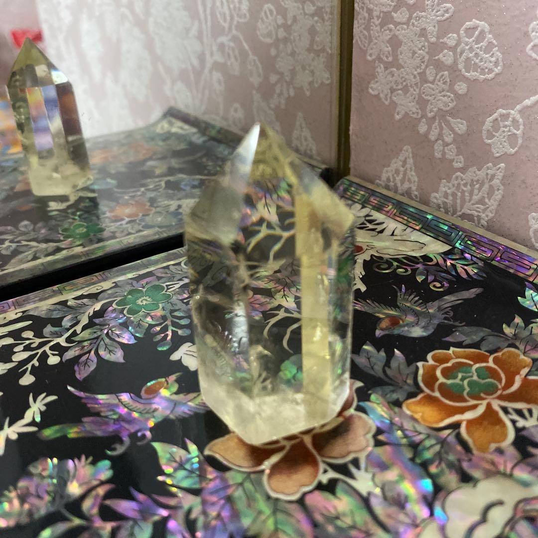 繁栄と富貴 ✨✨希少天然シトリン水晶セットＢ