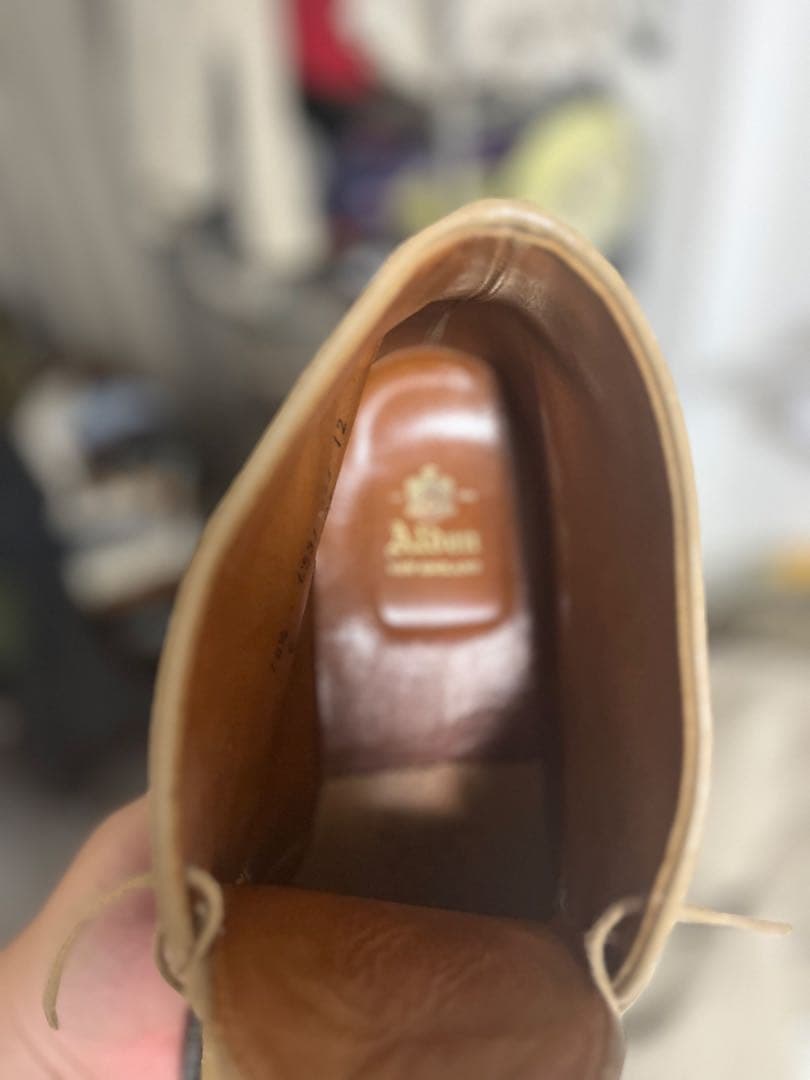 Alden スエードチャッカ　10ハーフE