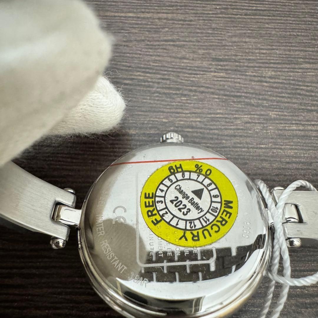 COACH腕時計　レディース 時計 シルバー　ストーン付き