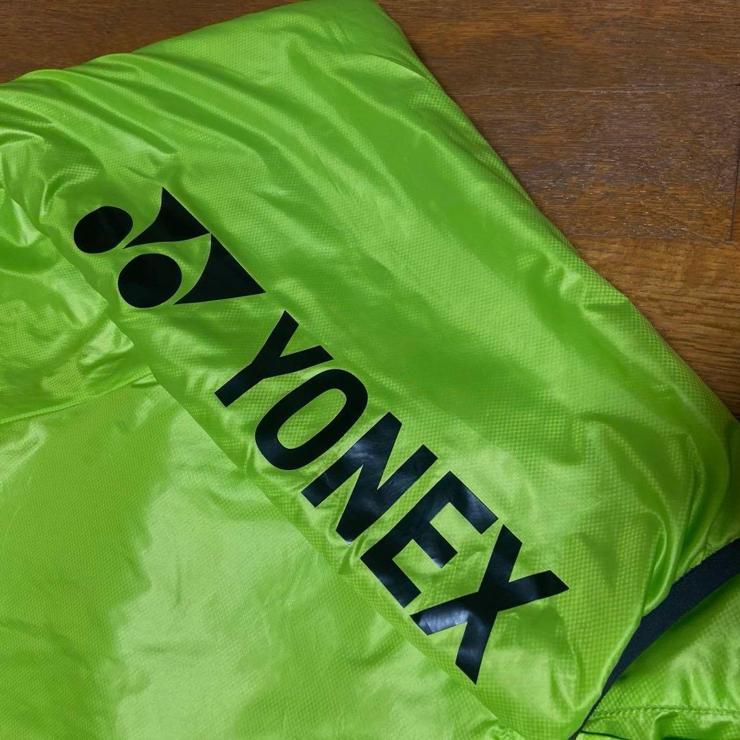 希少サイズ ヨネックス ボアリバーシブルジャケット ブルー xo