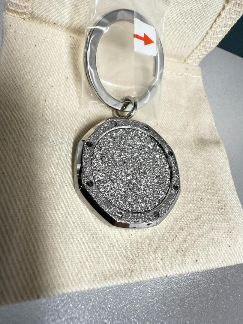 オーデマピゲ　キーホルダー　キーリング　八角形　シルバー　非売品　ノベルティ