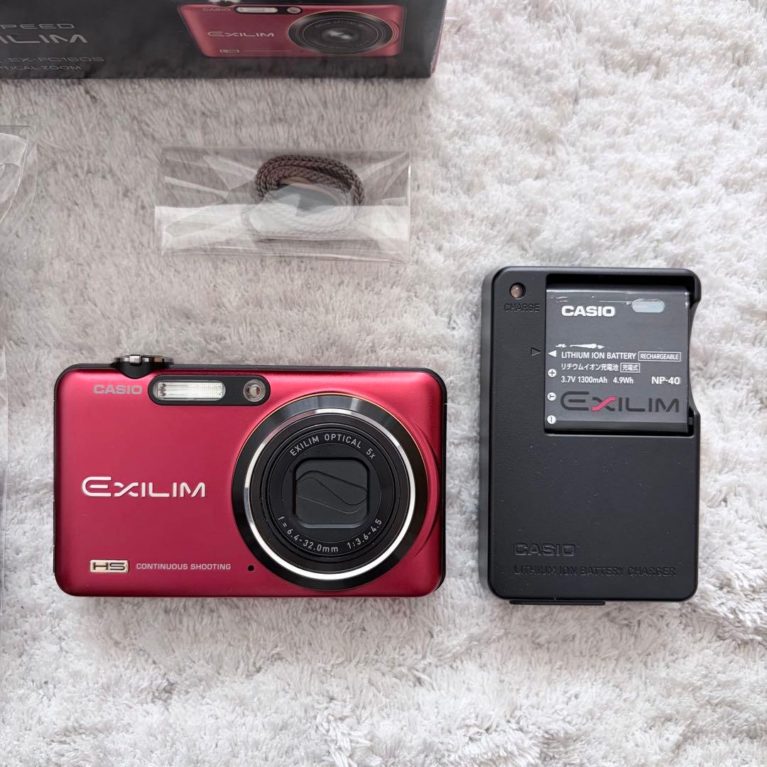 【動作確認済】CASIO カシオ EXILIM EX-FC160S レトロカメラ