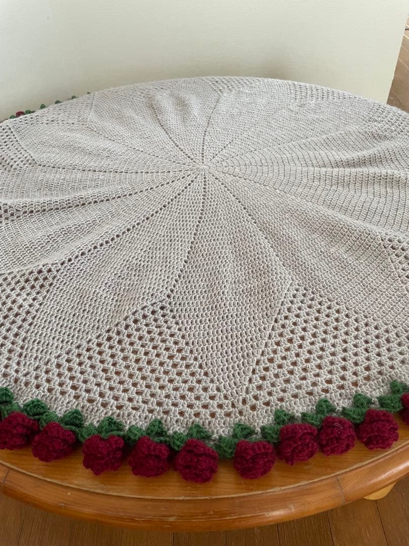 花束ブランケット　バラ