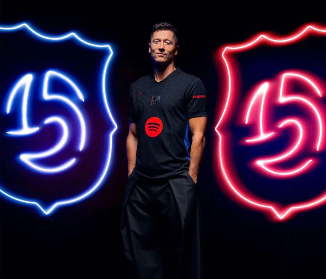 FCバルセロナ 24/25アウェイユニフォーム S