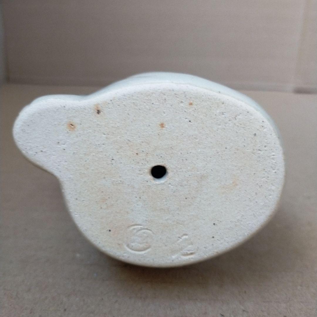 リサラーソン まねくねこ 大 ブルー 陶器 まねくねこのこ