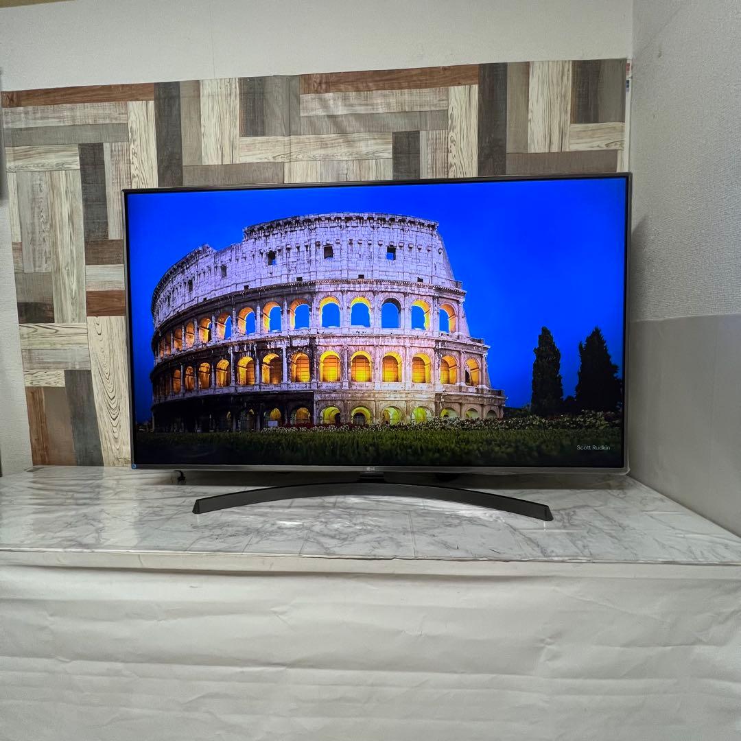 即日受渡❣️全国送料込LG 55型4K液晶テレビYouTube.プライムネトフリ