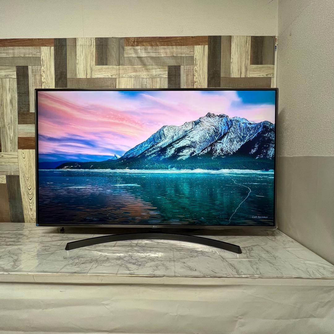 即日受渡❣️全国送料込LG 55型4K液晶テレビYouTube.プライムネトフリ