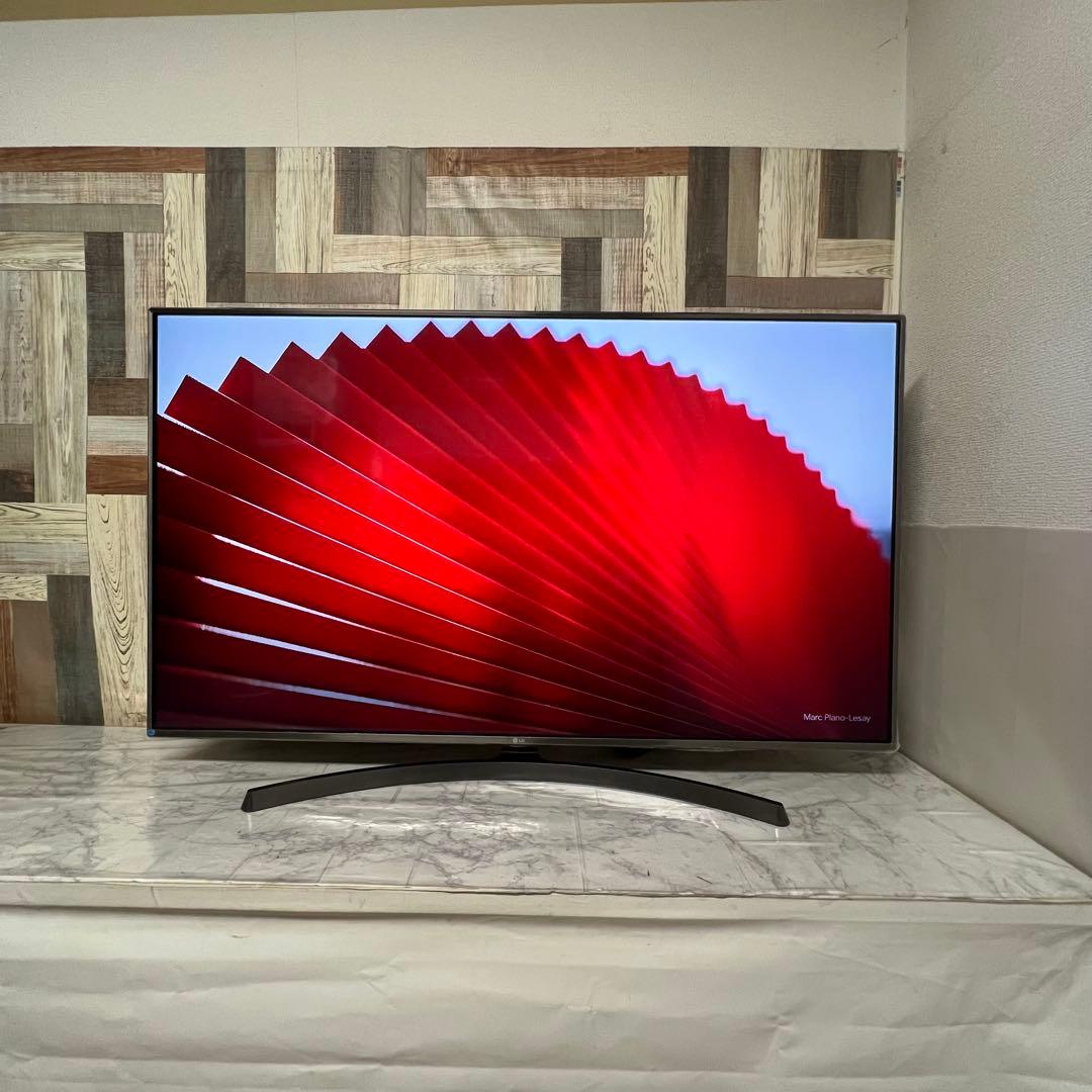即日受渡❣️全国送料込LG 55型4K液晶テレビYouTube.プライムネトフリ