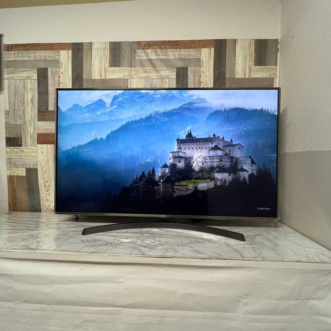 即日受渡❣️全国送料込LG 55型4K液晶テレビYouTube.プライムネトフリ