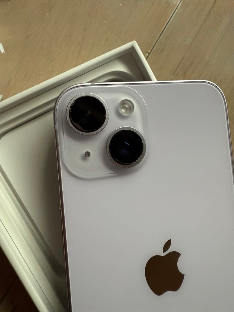 Apple iPhone14 128G パープル 本体 充電ケーブル付き