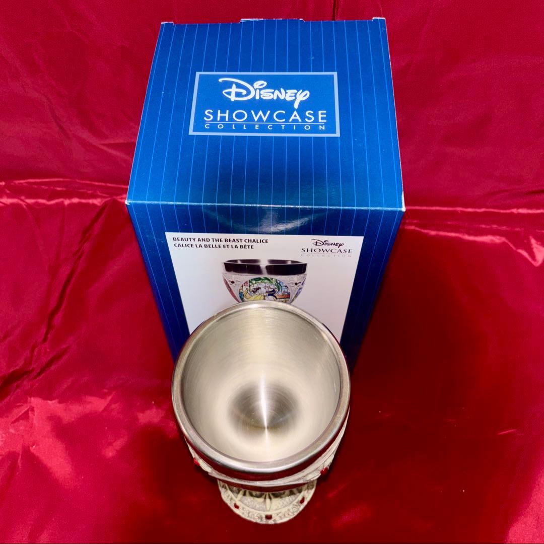 エネスコ　ショーケース　ゴブレット　美女と野獣　置物　フィギュア　ベル　野獣