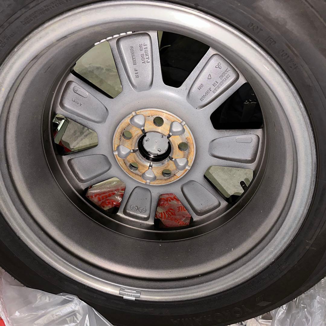 デリカD5シャモニー　純正ホイールセット