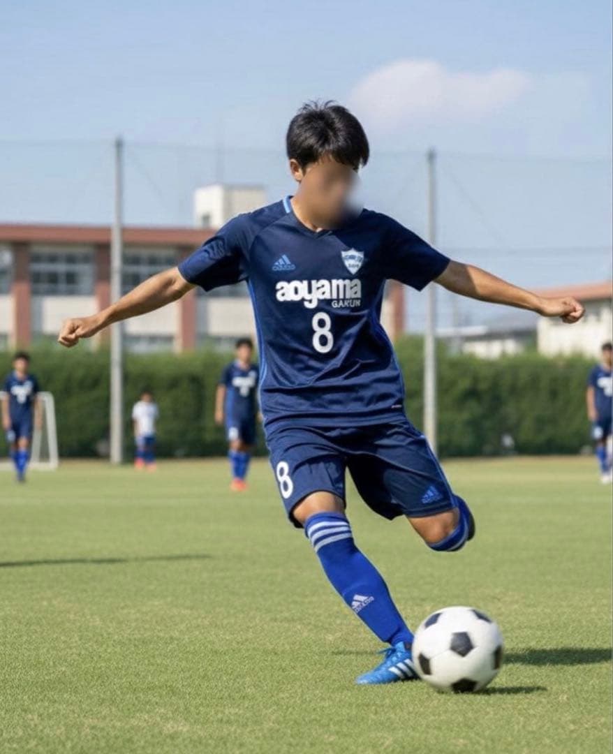 青山学院大学サッカー部　ユニフォーム　M セット販売　インナー＆スパッツ付属