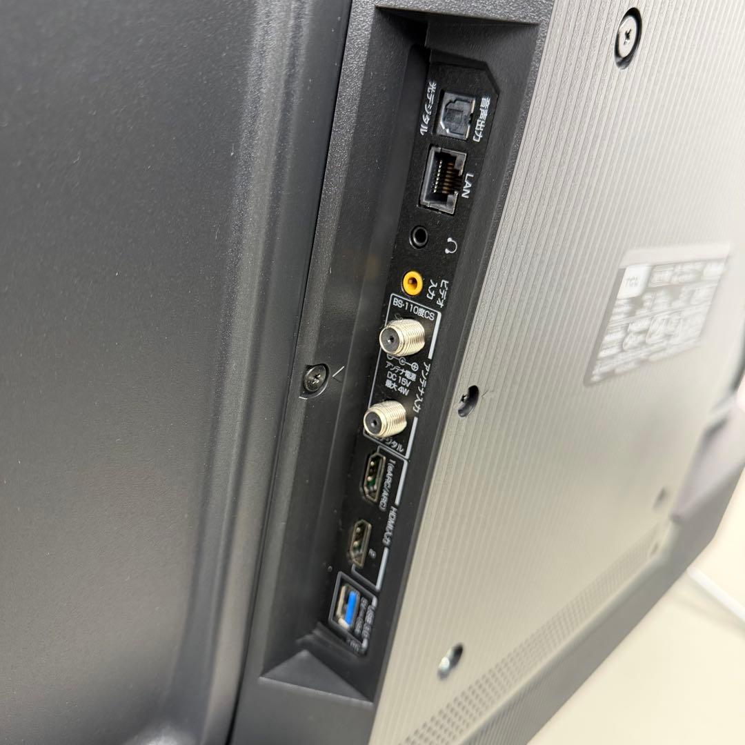 4K TCL 大画面液晶テレビ 本体　43P618 リモコン付き