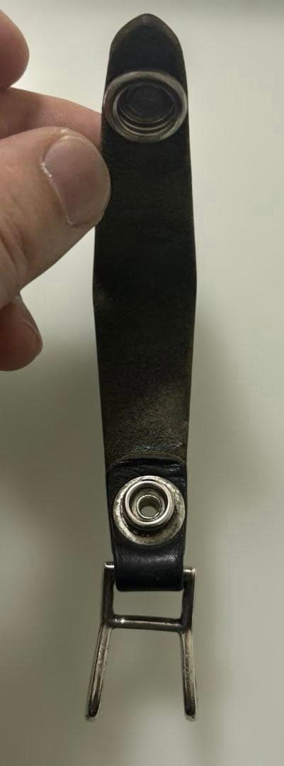 Chrome hearts クロムハーツ　ベルトループ　ハートボールボタン