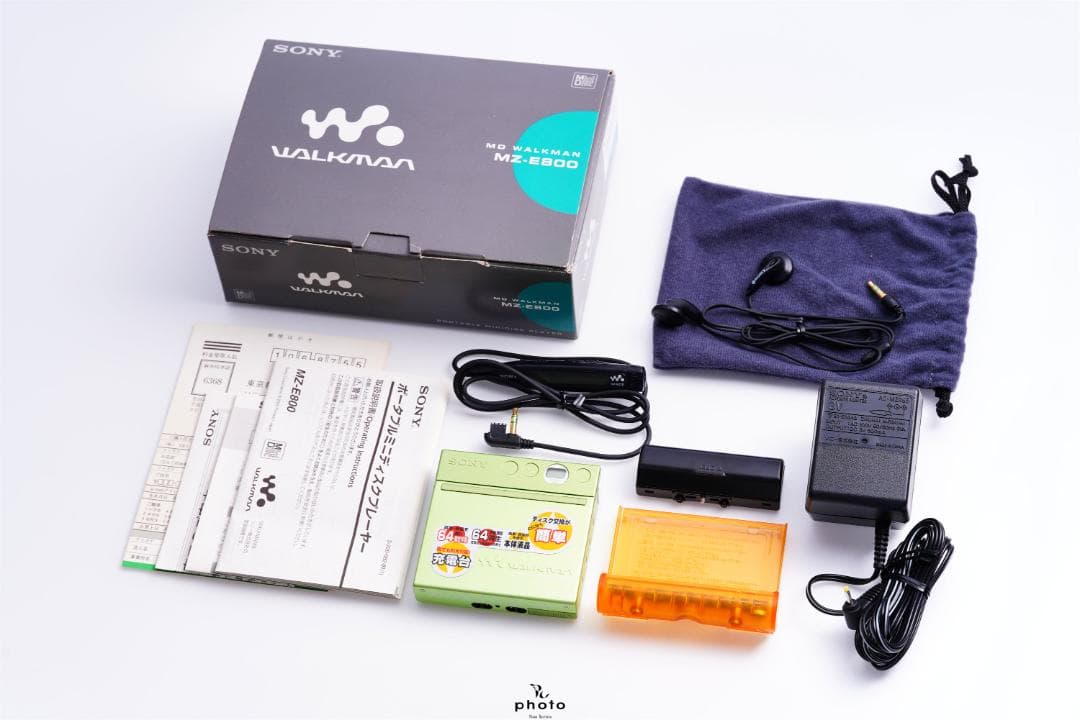 SONY MD WALKMAN 稀少モデル MDプレーヤー MZ-E800
