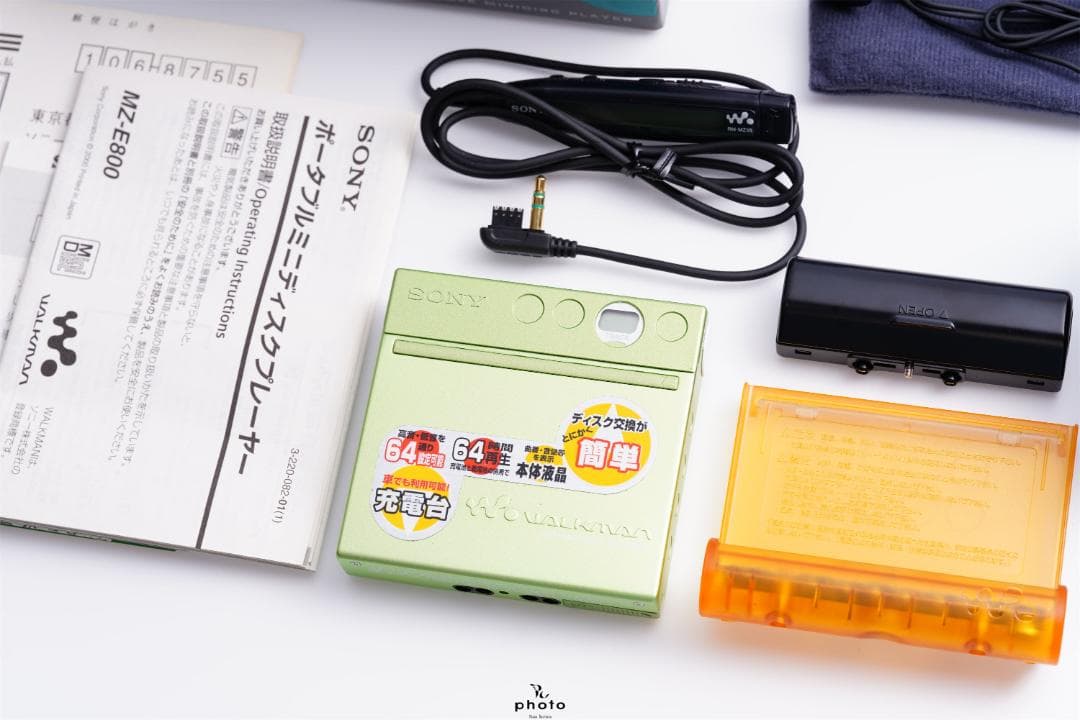 SONY MD WALKMAN 稀少モデル MDプレーヤー MZ-E800