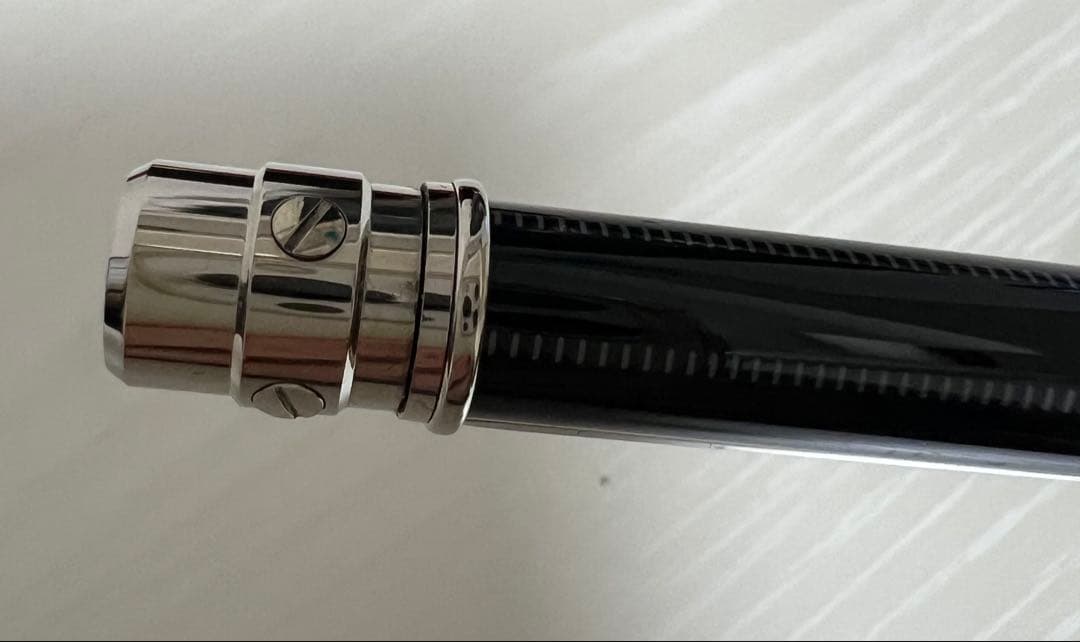 【美品/箱付き】Cartier マスト ドゥ カルティエ 黒 高級 ボールペン