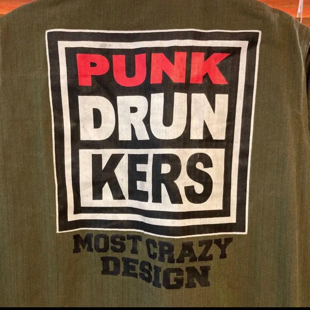 PUNKDRUNKERS つなぎMサイズ　パンクドランカーズ