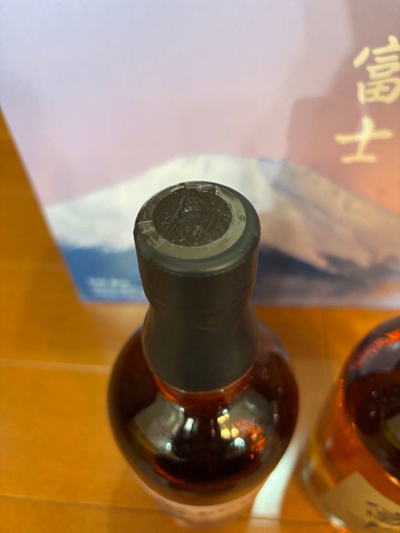 富士ウイスキー 2本セット シングルグレーン＆シングルモルト 箱付 未開栓