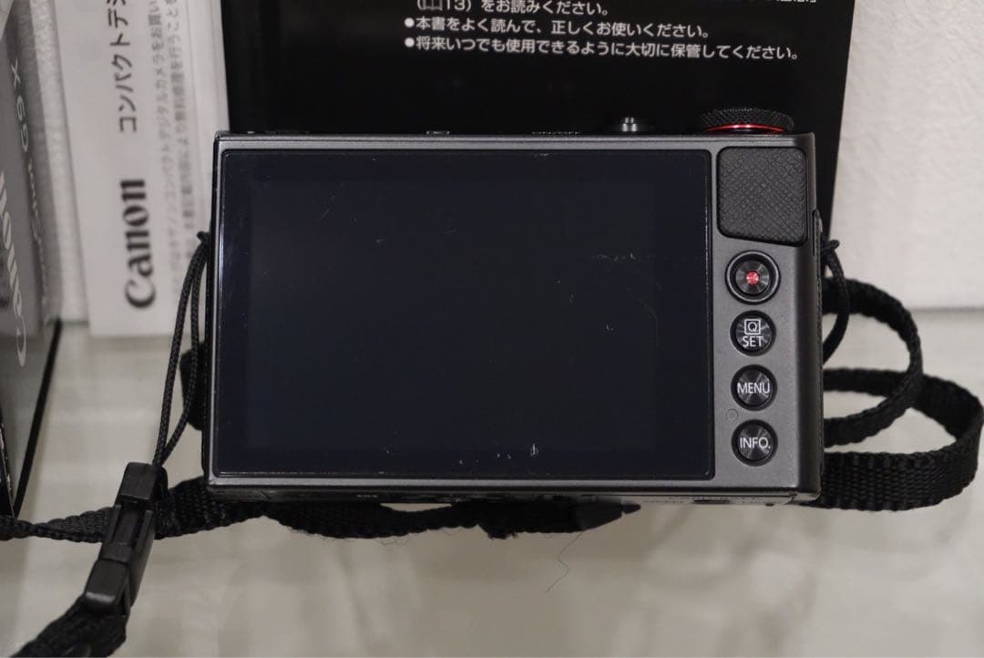 Canon PowerShot G9 X 本体と付属品