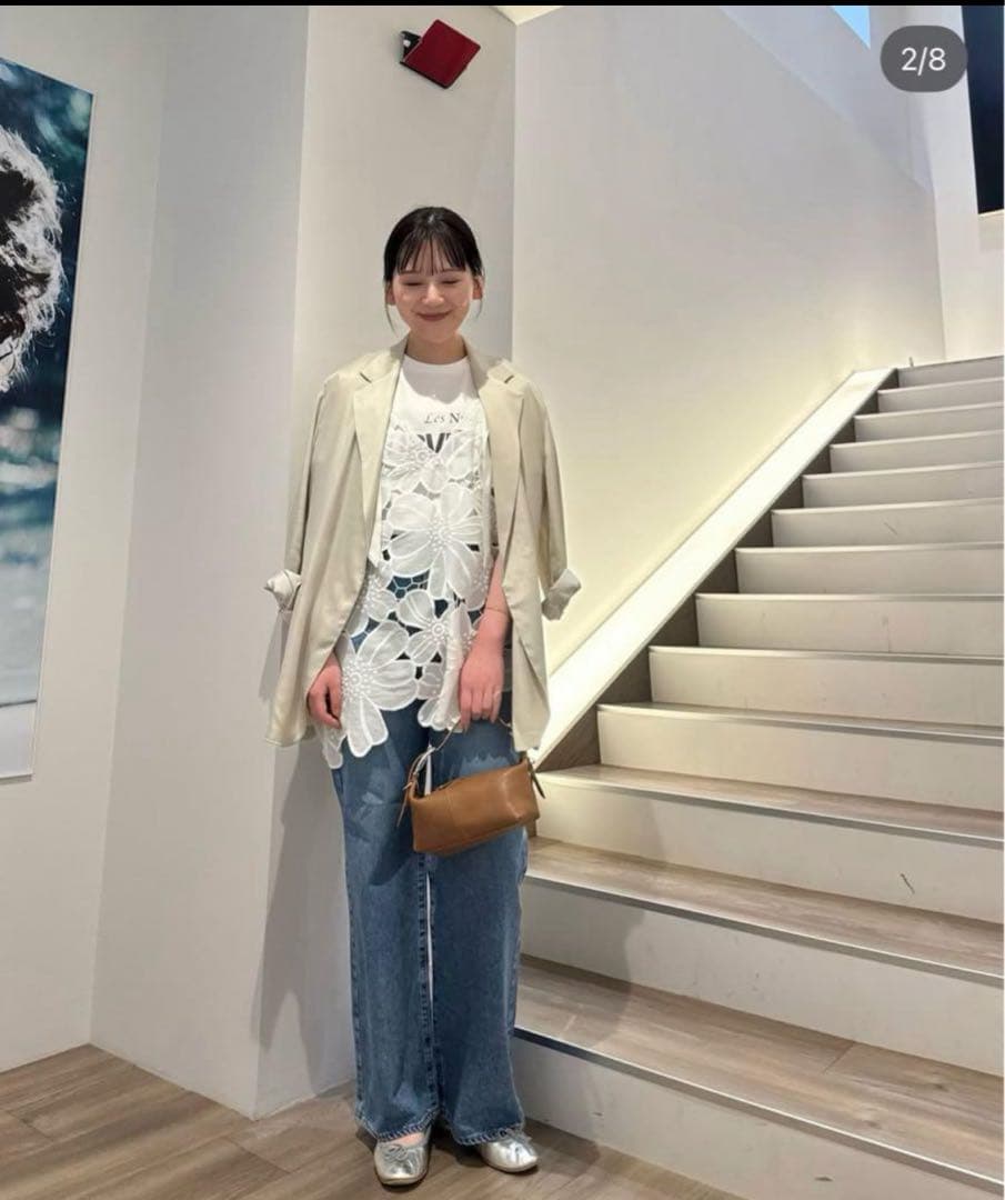 venit/ヴェニットFlower ブラウス