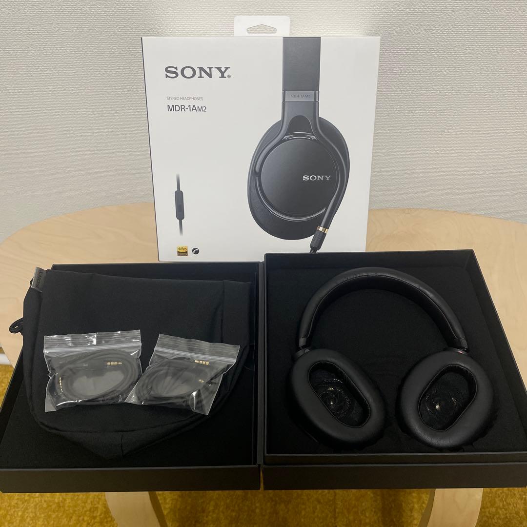 SONY MDR-1AM2 有線 ヘッドフォン ブラック