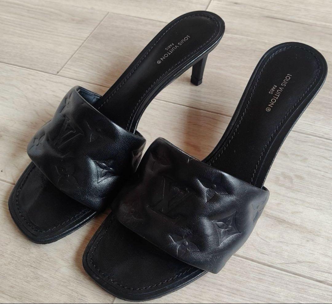 J*y様 LOUIS VUITTON ブラック ミュール