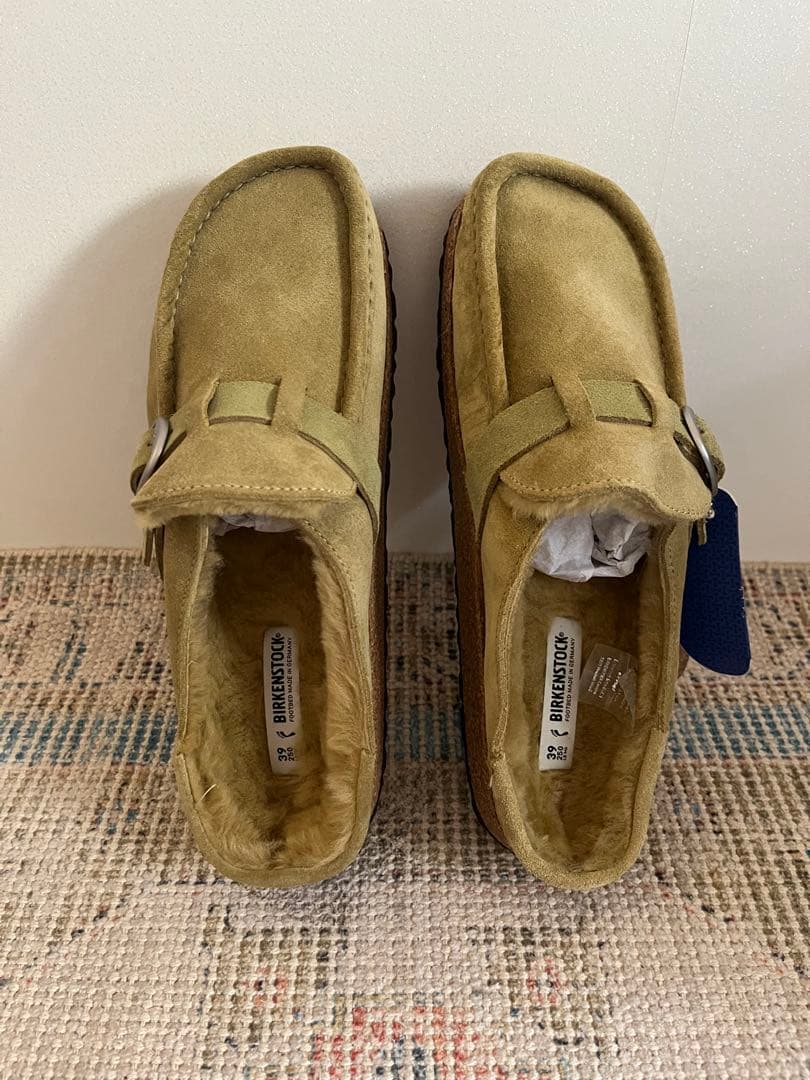 ビルケンシュトック　Buckley sherling EU39 トープ