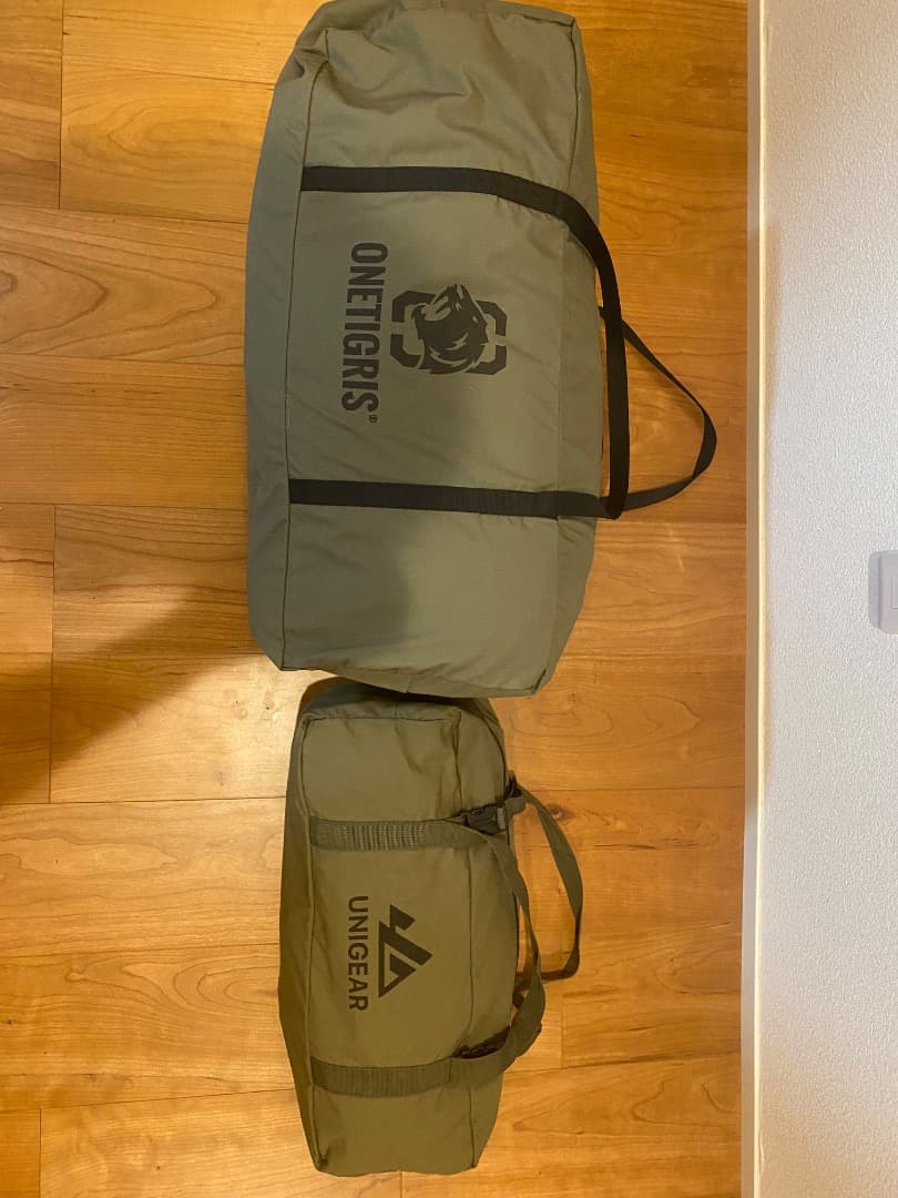 ONETIGRIS 大人2-3人用テントタープセット