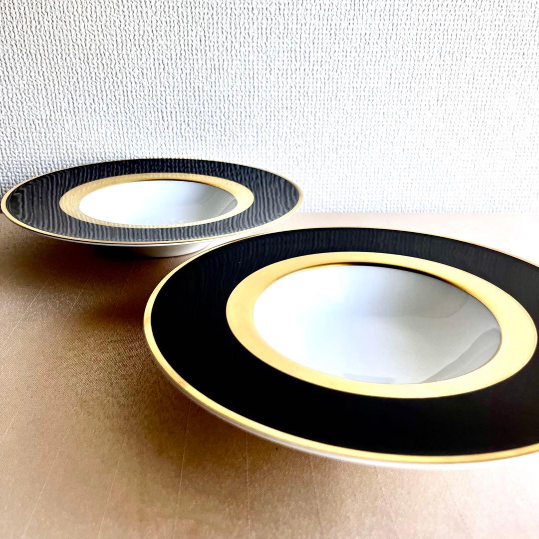 ★新品未使用　レア品★RAYNAUD レイノーGala リムスーププレート　2枚