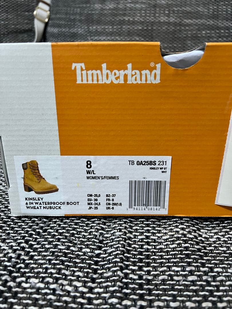 Timberland ブラウン ハイカットブーツ