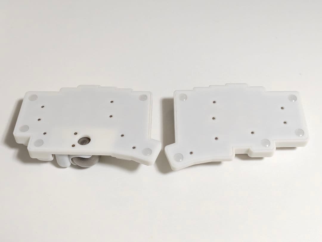 keyball44 完成品 自作キーボード 左右分割 ホワイト