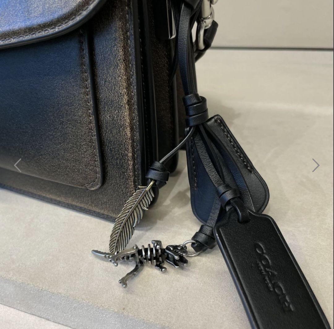 COACH◆タビー ショルダー バッグ 26・ラブド レザー