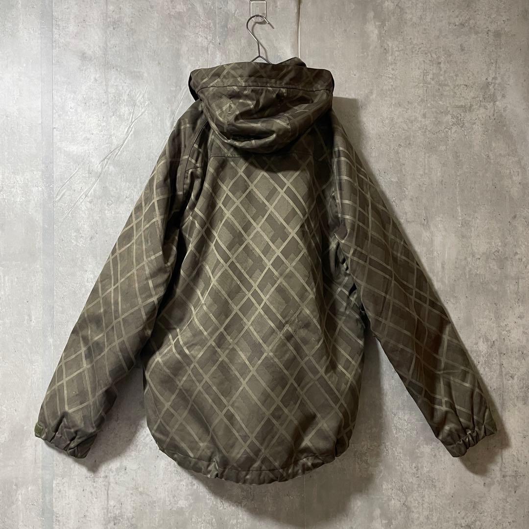 Burtonバートンスキーウェアスノーボードジャケットパーカーフード付きブラウン