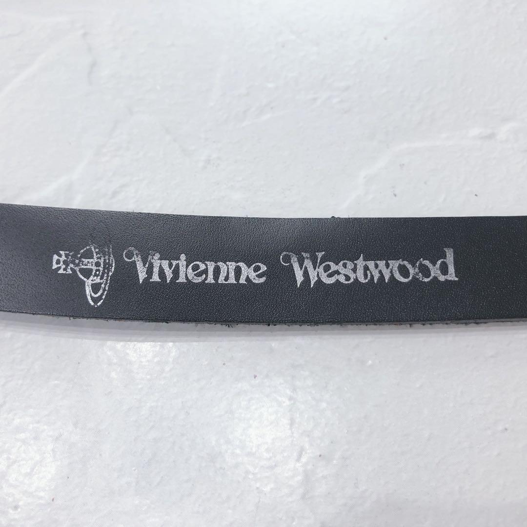 ☆Vivienne Westwood☆ オーブバックルベルト ブラック レザー