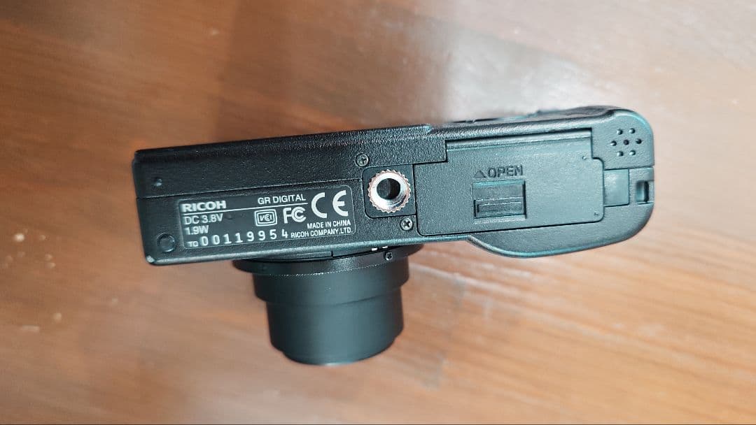 RICOH GR DIGITAL コンパクトデジタルカメラ　説明書