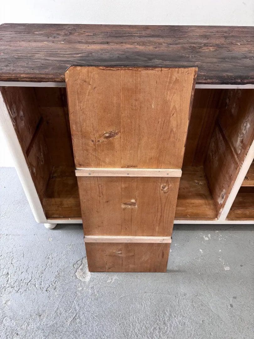 ヴィンテージ ウッド シャビー カウンター