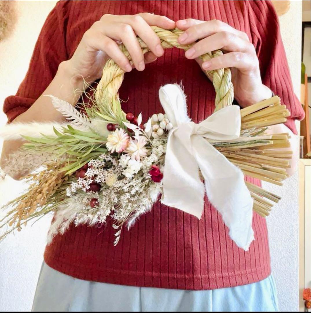 和装リースブーケ　ブーケ　ブートニア